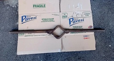 Antica Chiave per Ruota Carretto Carro Siciliano LEGGI (No Antico Peso Pesiera) - Immagine 1 di 4