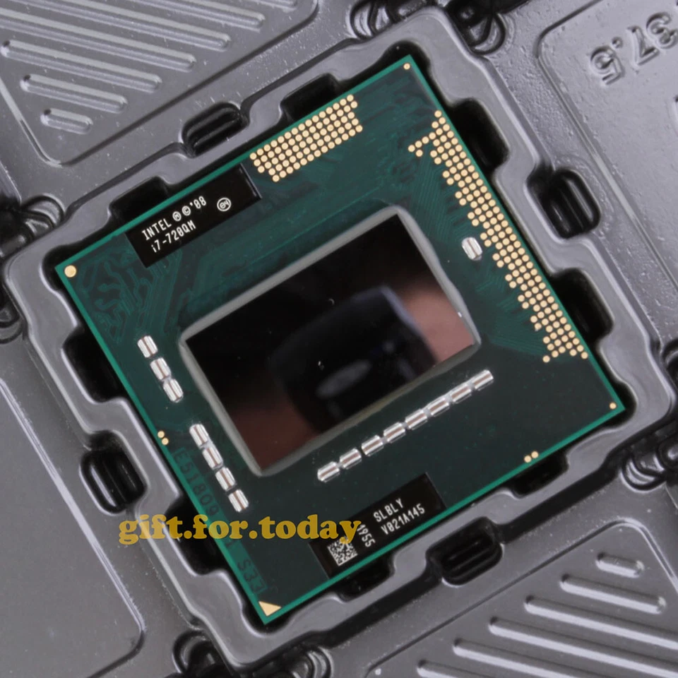 Intel Core i7-720QM 1.6 GHz Quad-Core (BY80607002907AH) Processor CPU i7 720QM - Image 1 of 1