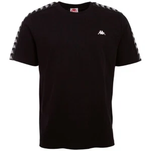 Camiseta Hombre Kappa Janno 310002 Negra 19-4006 Deporte Ocio Nueva - Imagen 1 de 1