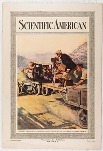 1917 SEP 15 SCIENTIFIC AMERICAN MAGAZINE MOTION PICTURE FILMING M627 - Foto 1 di 7