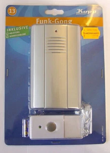 Kopp Funk-Gong Taster Komplettset 8 Melodien 80dB 100m Reichweite Klingel G4421 - Bild 1 von 1