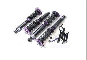 D2 Racing Mitsubishi Evo 7 8 9 RS Series 36-Step Adjustable Coilover Suspension - Foto 1 di 6
