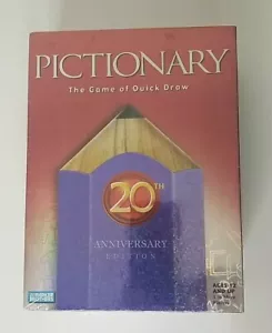 Pictionary The Game of Quick Draw 20th Anniversary Edition Parker Brothers New - Picture 1 of 1