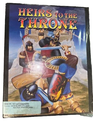 PC IBM HEIRS TO THE THRONE BIG BOX MS-DOS CD-ROM, New &unopened - Image 1 of 4