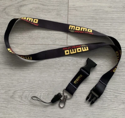 MOMO Performance Lanyard Keyring Keychain Backpack Keys Drift Track Gift JDM - Image 1 of 4