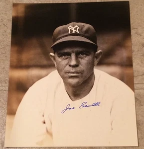 JOE SEWELL NEW YORK YANKEES signed 8x10 photo - Picture 1 of 1