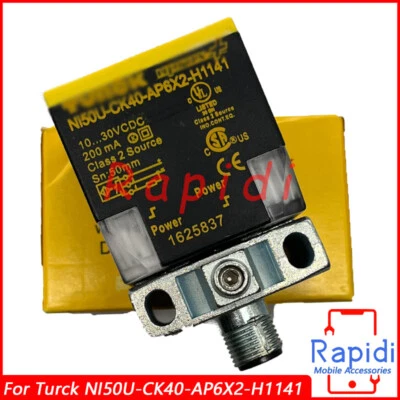 New In Box For TURCK NI50U-CK40-AP6X2-H1141 Rectangular Sensor - Image 1 of 4