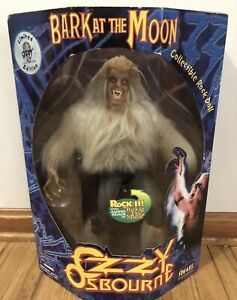 [NEW] Vintage 1999 Ozzy Osbourne Bark at the Moon Werewolf Figure in Box