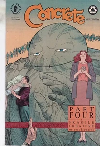 DARK HORSE COMICS CONCRETE FRAGILE CREATURE #4 FEB 1992 SAME DAY DISPATCH - Picture 1 of 1