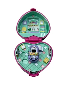 Vintage Polly Pocket Bluebird Bathtime Fun Compact Pink 1991 - Bild 1 von 13