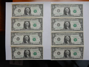1969 D $1.00 Federal Reserve Note Sequential Lot of 19 - Picture 1 of 6