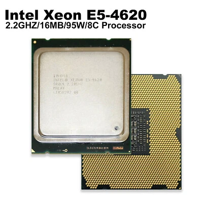 SR0JP SR0L4 Intel Xeon E5-4620 CPU 8-Core 2.2GHz 16MB LGA 2011 Server Processor - Image 1 of 3