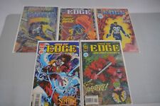 Marvel Double edge - over the edge begins here Lot of 5 comics
