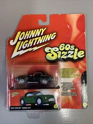 Johnny Lightning 60s Sizzle 1965 Shelby Cobra 427 Diecast New - Image 1 of 3