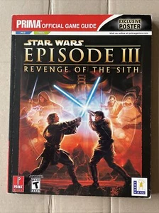 Star Wars Episode III 3 : Revenge of the Sith Prima Strategy Guide. New - Picture 1 of 2