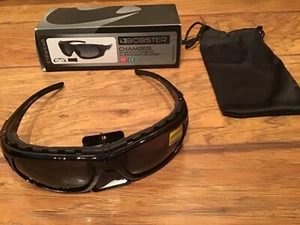 NEW BOBSTER Chamber Gloss Black Sunglass Goggles - Picture 1 of 5