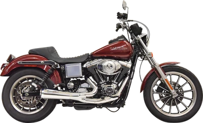 Bassani Ripper 2-1 Chrome Motorcycle Exhaust fits 1991-05 Harley Dyna FXDB FXDL - Image 1 of 2