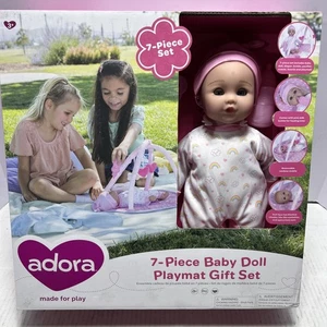 New In Box Adora 7 Piece Baby Doll Playmat Set with Accessories - Picture 1 of 6