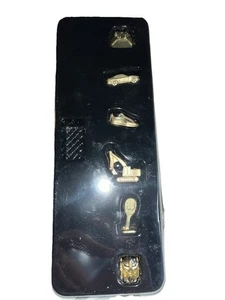 Monopoly Empire 2013 Gold 6 Spielfiguren Ersatzteile Neuwertig - Bild 1 von 4