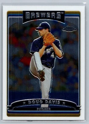 Doug Davis 2006 Topps Chrome Milwaukee Brewers #159 - Image 1 of 2