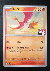 HO-OH 019/191, STAMPED, PRIZE PACK SERIES 7, POKEMON CARD (NM) - Picture 1 of 2
