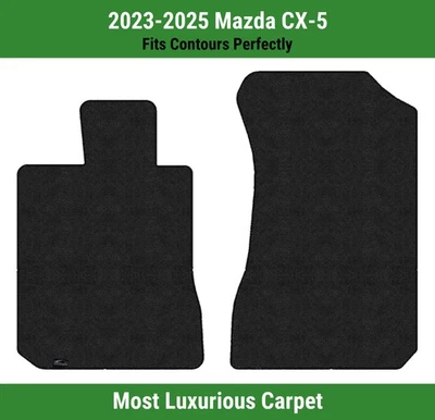 Lloyd Luxe Front Row Carpet Mats for 2023-2025 Mazda CX-5  - Image 1 of 4