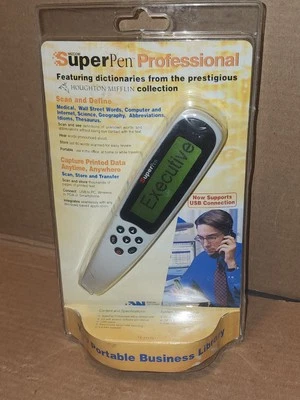 Wizcom SuperPen Dictionary Houghton Mifflin Collection Scan and Define Business - Image 1 of 4
