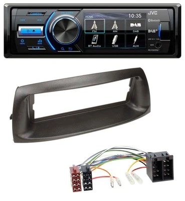 JVC Bluetooth MP3 USB DAB Autoradio für Fiat Punto (188, 1999-2005) - Bild 1 von 4