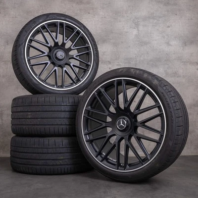 Mercedes SL 43 SL 55 SL 63 AMG Felgen 21 Zoll R232 Sommerräder A2324012900 - Bild 1 von 4