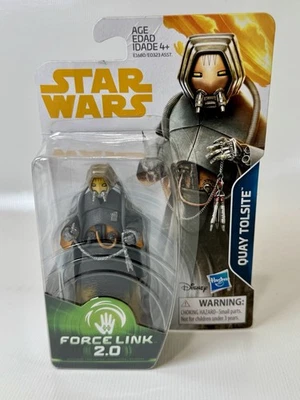 Star Wars Quay Tolsite Force Link 2.0 3.75” Action Figure Hasbro Disney New - Image 1 of 4