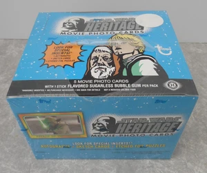 STAR WARS HERITAGE MOVIE PHOTO CARDS, NEW, FACTORY SEALED SET, 2004, 36 PACKS! - Picture 1 of 8