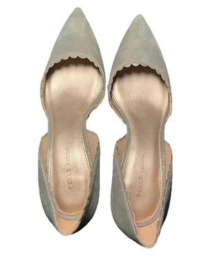 Zapatos para mujer Pelle Moda de gamuza plateada talla 9 Foto 1 de 4