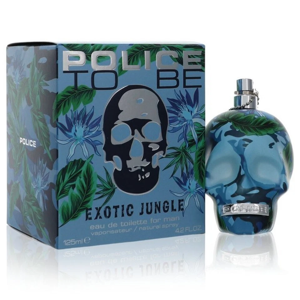 Police to Be Exotic Jungle Eau De Toilette Spray 4.2 Oz for Men