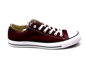 CONVERSE CHUCK TAYLOR ALL STAR OX BURGUNDY 139794F UNISEX SNEAKER - Picture 1 of 9