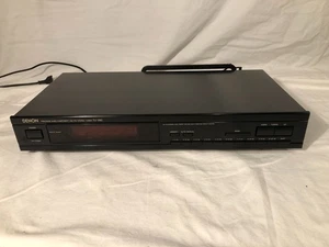 Radio Sintonizzatore HiFi AM/FM Tuner Denon TU-280 Vintage Stereo Tuner Ottimo - Foto 1 di 7