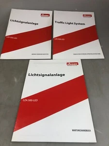 3x NISSEN Lichtsignalanlage LZA 500 LED Bedienungsanleitung + Wartung /1 - Picture 1 of 5