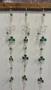 Shamrock Hanging Wall/Window Decor 3 Pc. Set - Picture 1 of 5
