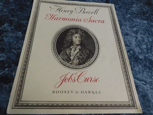 Henry Purcell Harmonia Sacra Job's Curse - Imagen 1 de 1
