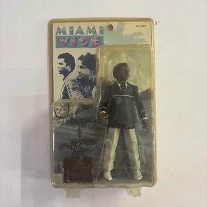 Miami Vice Action Figure Detective Ricardo "Rico" Tubbs 9" Mezco 2006 Gray Suit - Picture 1 of 2