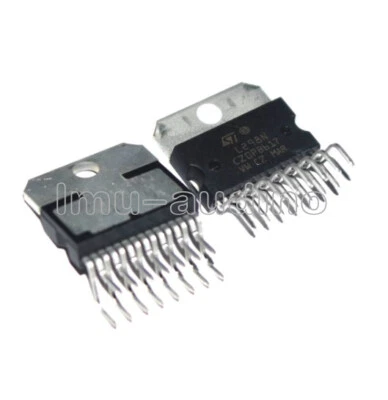 2 piezas L298N ZIP-15 ST DOBLE PUENTE COMPLETO MOTOR DRIVER IC NUEVO - Imagen 1 de 4