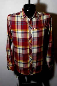 EXOFFICIO Red Long Sleeve Adventure Shirt Size S - Picture 1 of 6