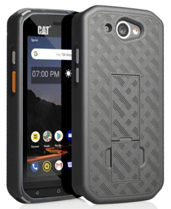 Slim Kick-Stand Case Hard Shell Cover for CAT S48c Phone - Picture 1 of 21