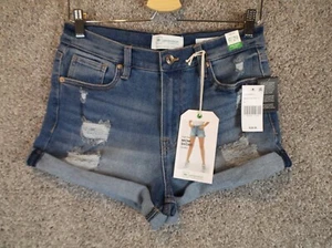 Celebrity Pink Re Generation Hgh Rise Mom Distressed Cuffed Jean Shorts 9/29 - Picture 1 of 6