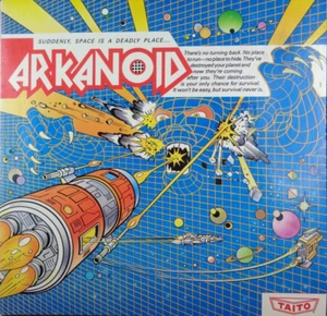 COMMODORE 64/128 -- ARKANOID (TAITO - DISK) #ALBUM COVER - Picture 1 of 6