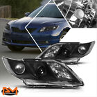For 07-09 Camry Projector Headlight/Lamp Replacement Black Housing Clear Corner
