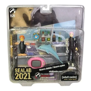 Sealab 2021 Bizarro Debbie & Bizarro Quinn Action Figures Series 1 Palisades New - Picture 1 of 6