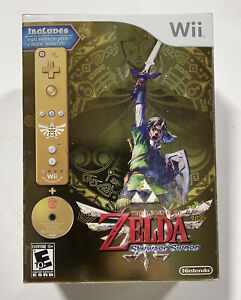 Legend Of Zelda Skyward Sword Box Set Sealed With Wii Remote And CD Nintendo