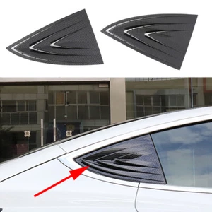 For Tesla Model 3 2018-2021 Rear Side Window Shutter Cover Trim Accessories - Bild 1 von 7