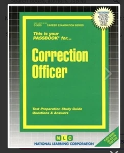 🔥🔥NEW Correction Officer Exam Practice Passbook Ace Upcoming Civil NYC Test - Picture 1 of 1