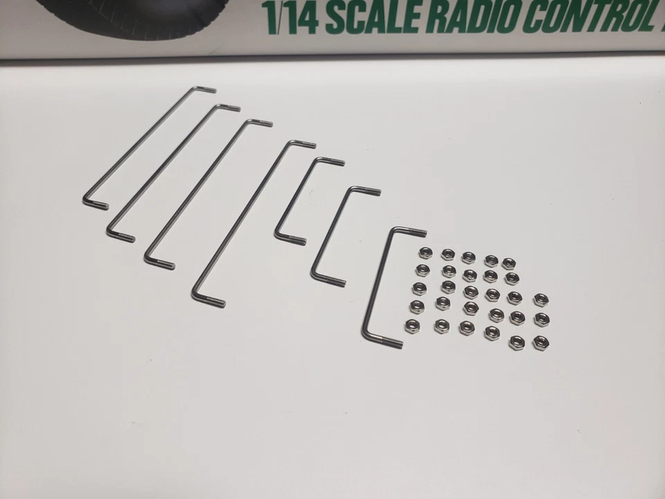 Tamiya Globe Liner 56304 Handrail  Grab Handle Metal Body Bars S Parts Semi 1/14 - Image 1 of 1